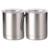 10 oz. Silver Stainless Steel Short Tumbler Thumbnail