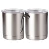 10 oz. Silver Stainless Steel Short Tumbler Thumbnail