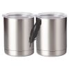 10 oz. Silver Stainless Steel Short Tumbler Thumbnail