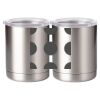 10 oz. Silver Stainless Steel Short Tumbler Thumbnail