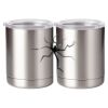 10 oz. Silver Stainless Steel Short Tumbler Thumbnail