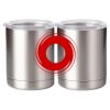 10 oz. Silver Stainless Steel Short Tumbler Thumbnail