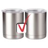 10 oz. Silver Stainless Steel Short Tumbler Thumbnail