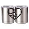 10 oz. Silver Stainless Steel Short Tumbler Thumbnail