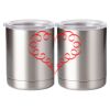10 oz. Silver Stainless Steel Short Tumbler Thumbnail