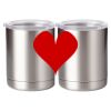 10 oz. Silver Stainless Steel Short Tumbler Thumbnail