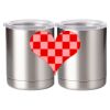 10 oz. Silver Stainless Steel Short Tumbler Thumbnail