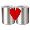 10 oz. Silver Stainless Steel Short Tumbler Thumbnail