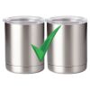 10 oz. Silver Stainless Steel Short Tumbler Thumbnail