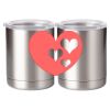 10 oz. Silver Stainless Steel Short Tumbler Thumbnail