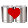 10 oz. Silver Stainless Steel Short Tumbler Thumbnail