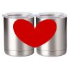 10 oz. Silver Stainless Steel Short Tumbler Thumbnail