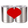 10 oz. Silver Stainless Steel Short Tumbler Thumbnail