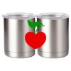 10 oz. Silver Stainless Steel Short Tumbler Thumbnail
