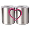 10 oz. Silver Stainless Steel Short Tumbler Thumbnail