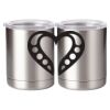 10 oz. Silver Stainless Steel Short Tumbler Thumbnail