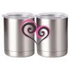 10 oz. Silver Stainless Steel Short Tumbler Thumbnail