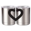 10 oz. Silver Stainless Steel Short Tumbler Thumbnail