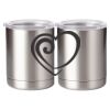 10 oz. Silver Stainless Steel Short Tumbler Thumbnail