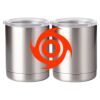 10 oz. Silver Stainless Steel Short Tumbler Thumbnail