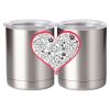 10 oz. Silver Stainless Steel Short Tumbler Thumbnail
