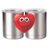 10 oz. Silver Stainless Steel Short Tumbler Thumbnail