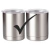 10 oz. Silver Stainless Steel Short Tumbler Thumbnail