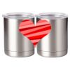 10 oz. Silver Stainless Steel Short Tumbler Thumbnail