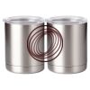 10 oz. Silver Stainless Steel Short Tumbler Thumbnail