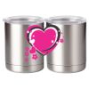 10 oz. Silver Stainless Steel Short Tumbler Thumbnail