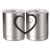 10 oz. Silver Stainless Steel Short Tumbler Thumbnail