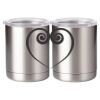 10 oz. Silver Stainless Steel Short Tumbler Thumbnail