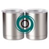 10 oz. Silver Stainless Steel Short Tumbler Thumbnail