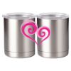10 oz. Silver Stainless Steel Short Tumbler Thumbnail