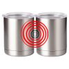 10 oz. Silver Stainless Steel Short Tumbler Thumbnail