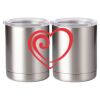 10 oz. Silver Stainless Steel Short Tumbler Thumbnail