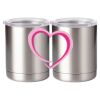 10 oz. Silver Stainless Steel Short Tumbler Thumbnail