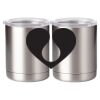 10 oz. Silver Stainless Steel Short Tumbler Thumbnail