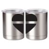 10 oz. Silver Stainless Steel Short Tumbler Thumbnail