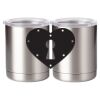 10 oz. Silver Stainless Steel Short Tumbler Thumbnail