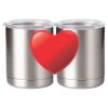10 oz. Silver Stainless Steel Short Tumbler Thumbnail