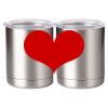 10 oz. Silver Stainless Steel Short Tumbler Thumbnail