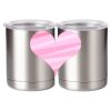 10 oz. Silver Stainless Steel Short Tumbler Thumbnail