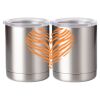 10 oz. Silver Stainless Steel Short Tumbler Thumbnail