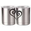 10 oz. Silver Stainless Steel Short Tumbler Thumbnail