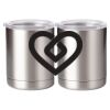 10 oz. Silver Stainless Steel Short Tumbler Thumbnail