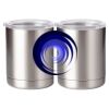 10 oz. Silver Stainless Steel Short Tumbler Thumbnail