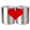 10 oz. Silver Stainless Steel Short Tumbler Thumbnail