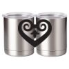 10 oz. Silver Stainless Steel Short Tumbler Thumbnail