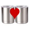10 oz. Silver Stainless Steel Short Tumbler Thumbnail